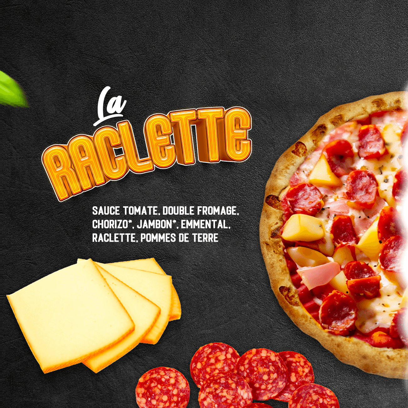Pizza La Raclette